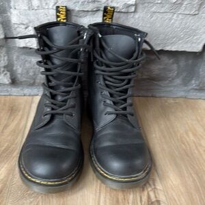 Dr. Martens Black Leather Boots